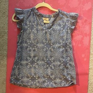 Ann Taylor short sleeve blouse